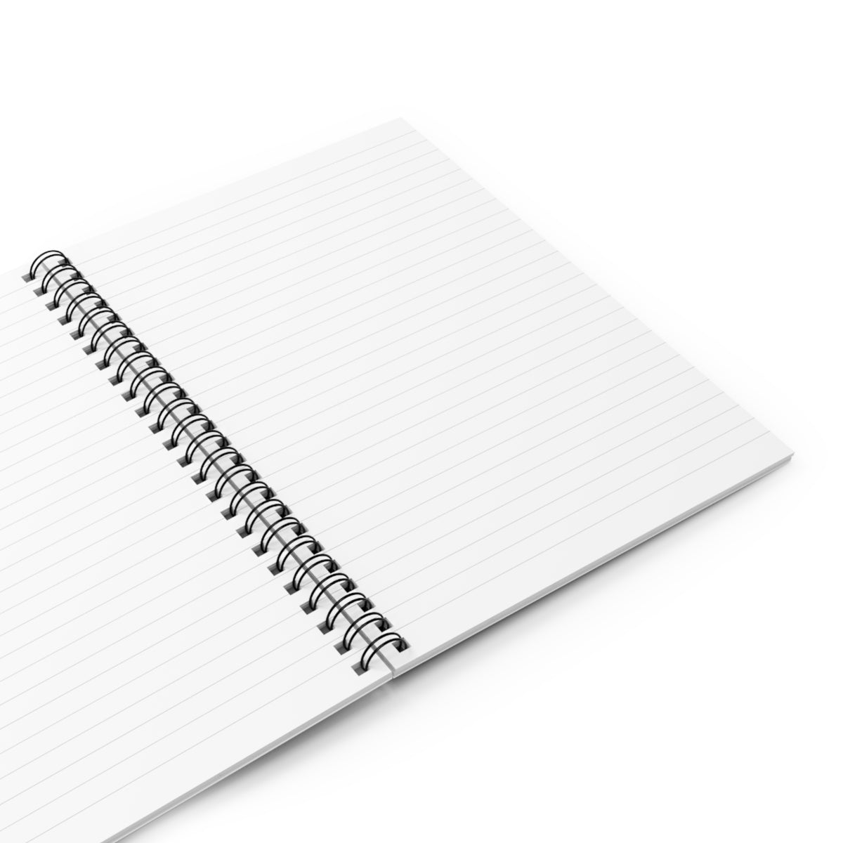 Rationally Haunted Spiral Notebook — Purple Moon & Crescent Celestial Journal (Ruled)